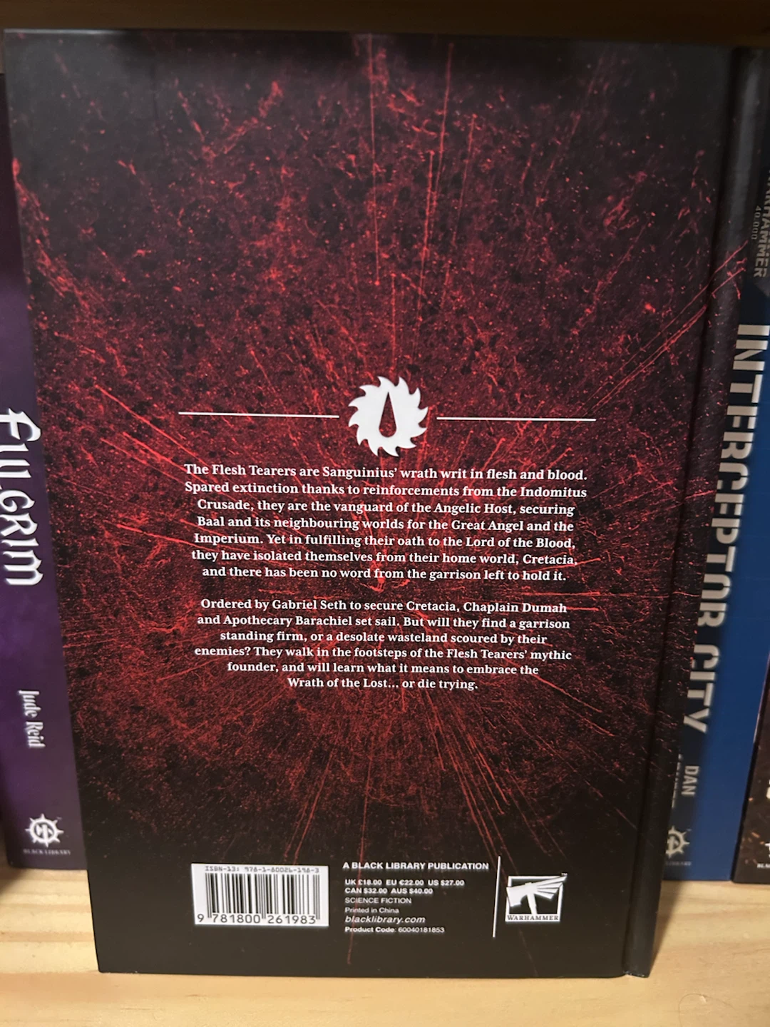 Wrath of the Lost - Warhammer Black Library Novel (HC) - photo 2