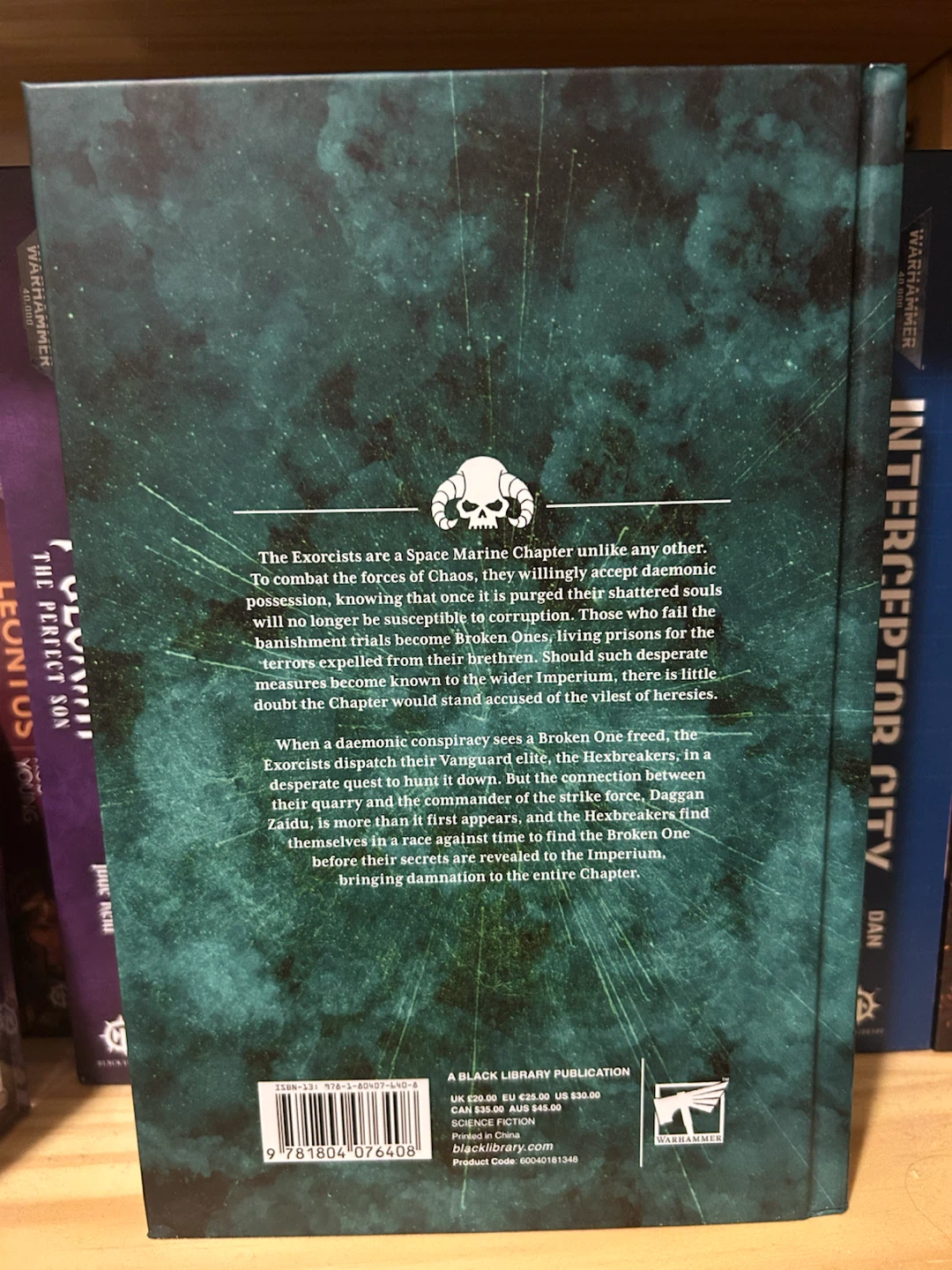 Oaths of Damnation - Warhammer Black Library Novel (HC) - photo 2