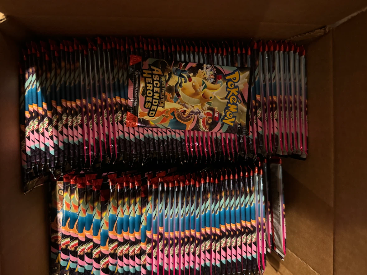Ascended heroes booster packs