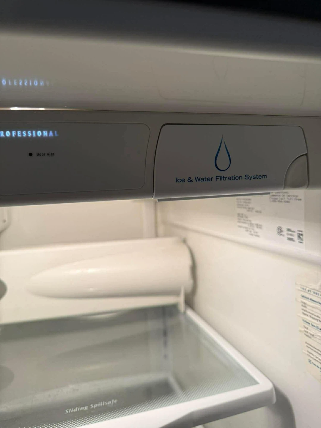 36” Frigidaire Professional Side-by-Side Refrigerator – Clean - photo 5