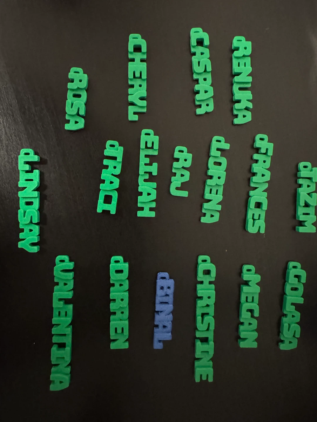 3D Printed custom key chain