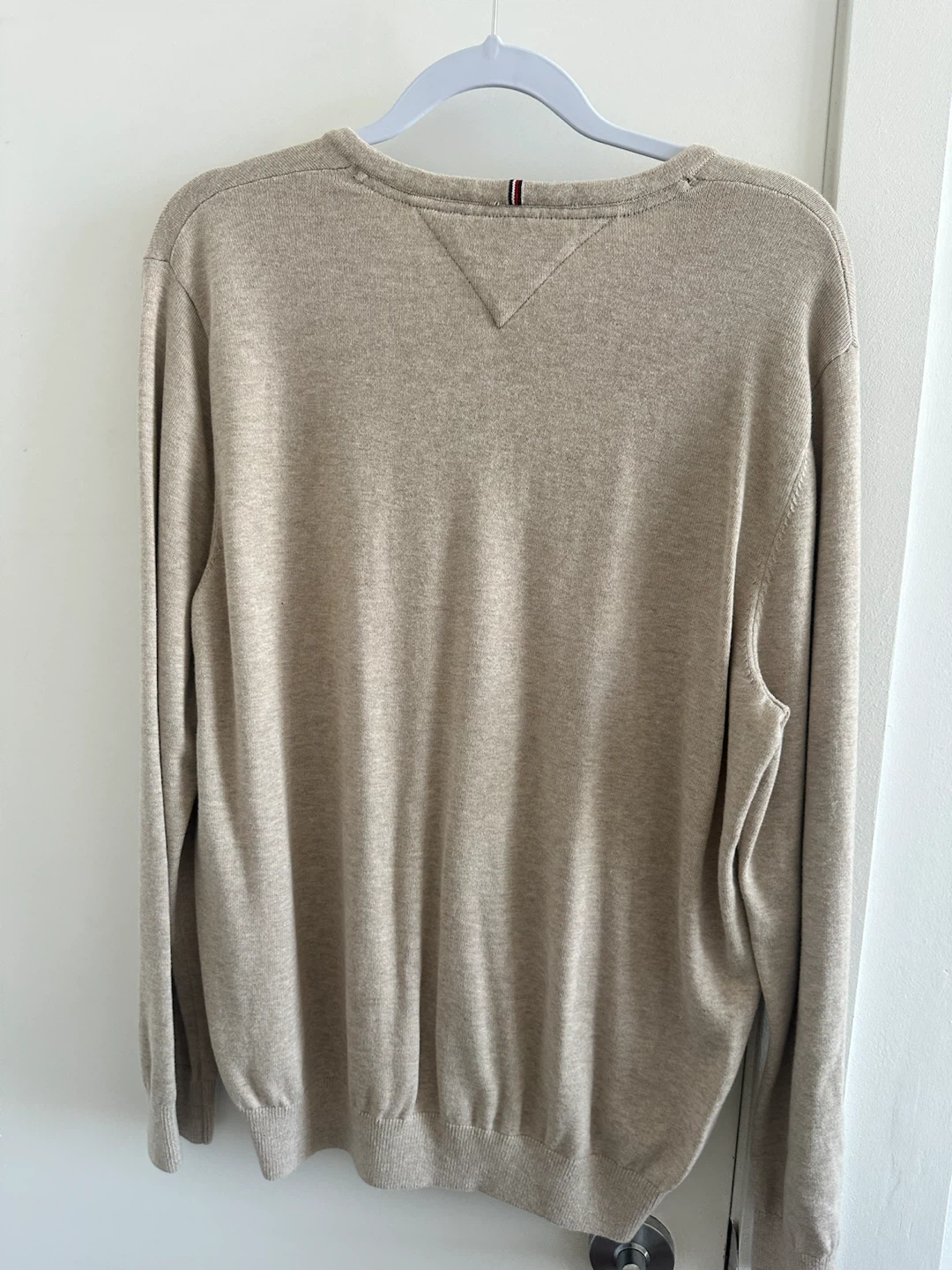 Tommy Hilfiger V-Neck Sweater - Beige - photo 3