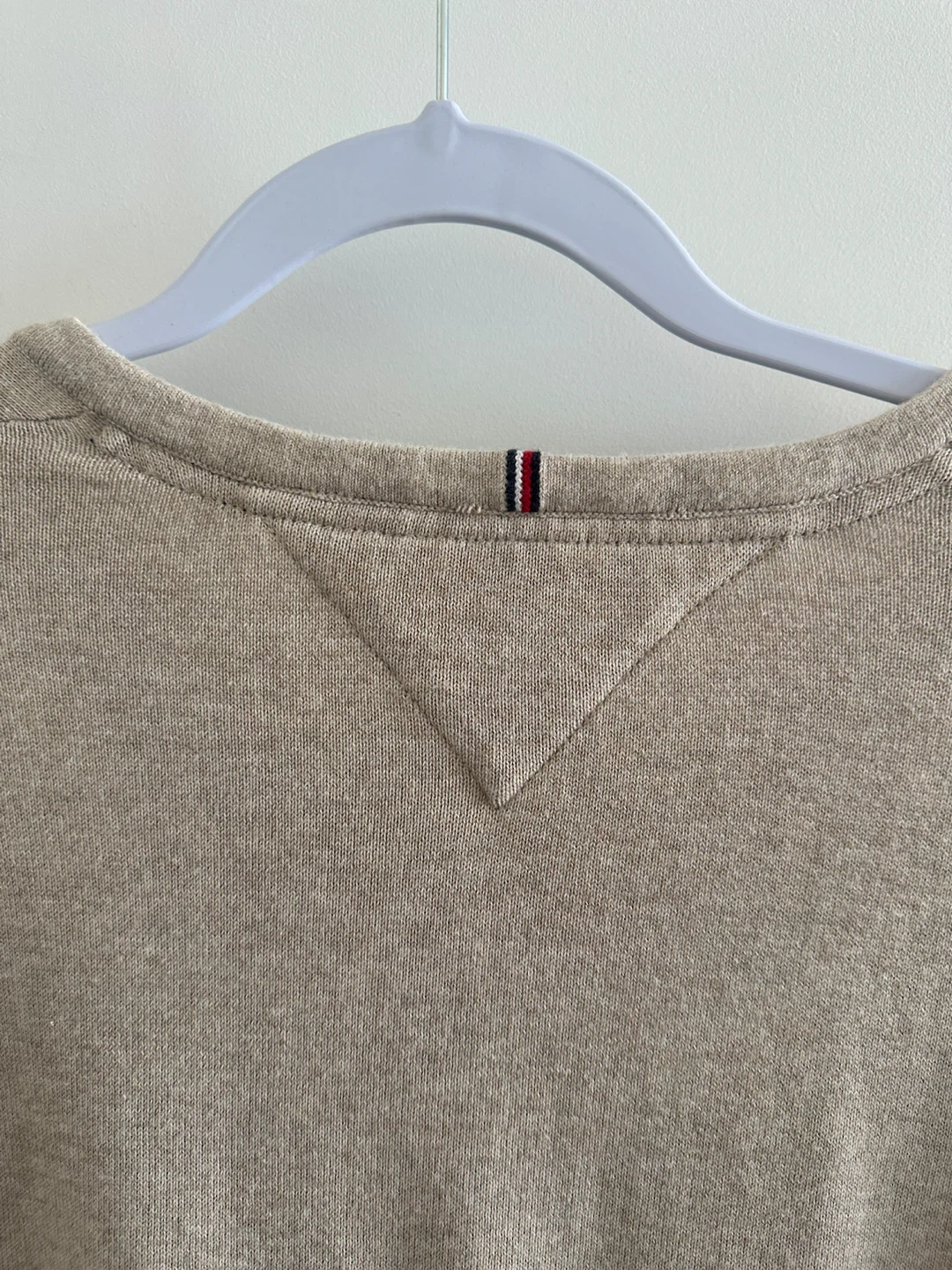 Tommy Hilfiger V-Neck Sweater - Beige - photo 4