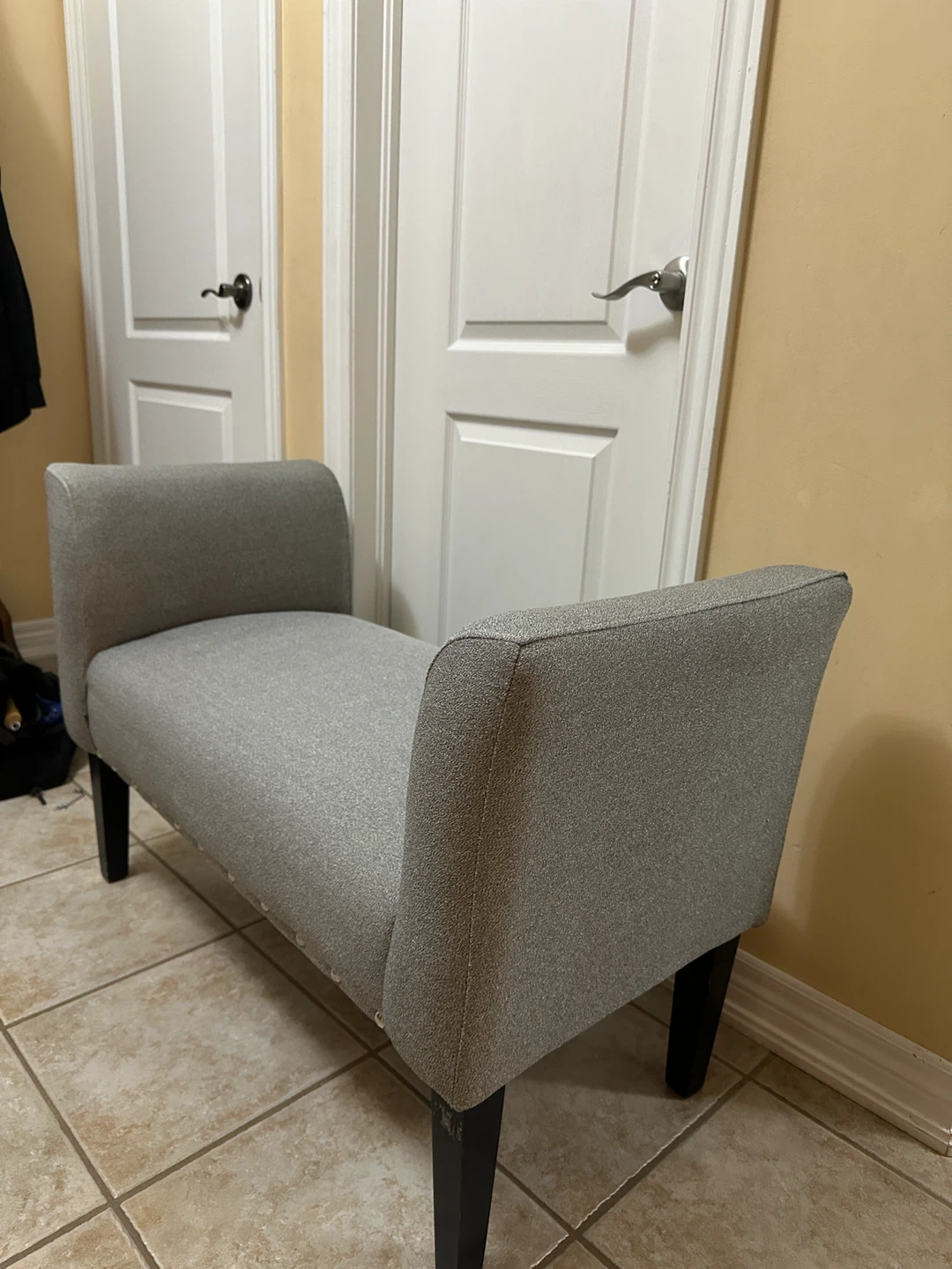 Hallway studded bench,Accent Valvet  chairs - photo 2