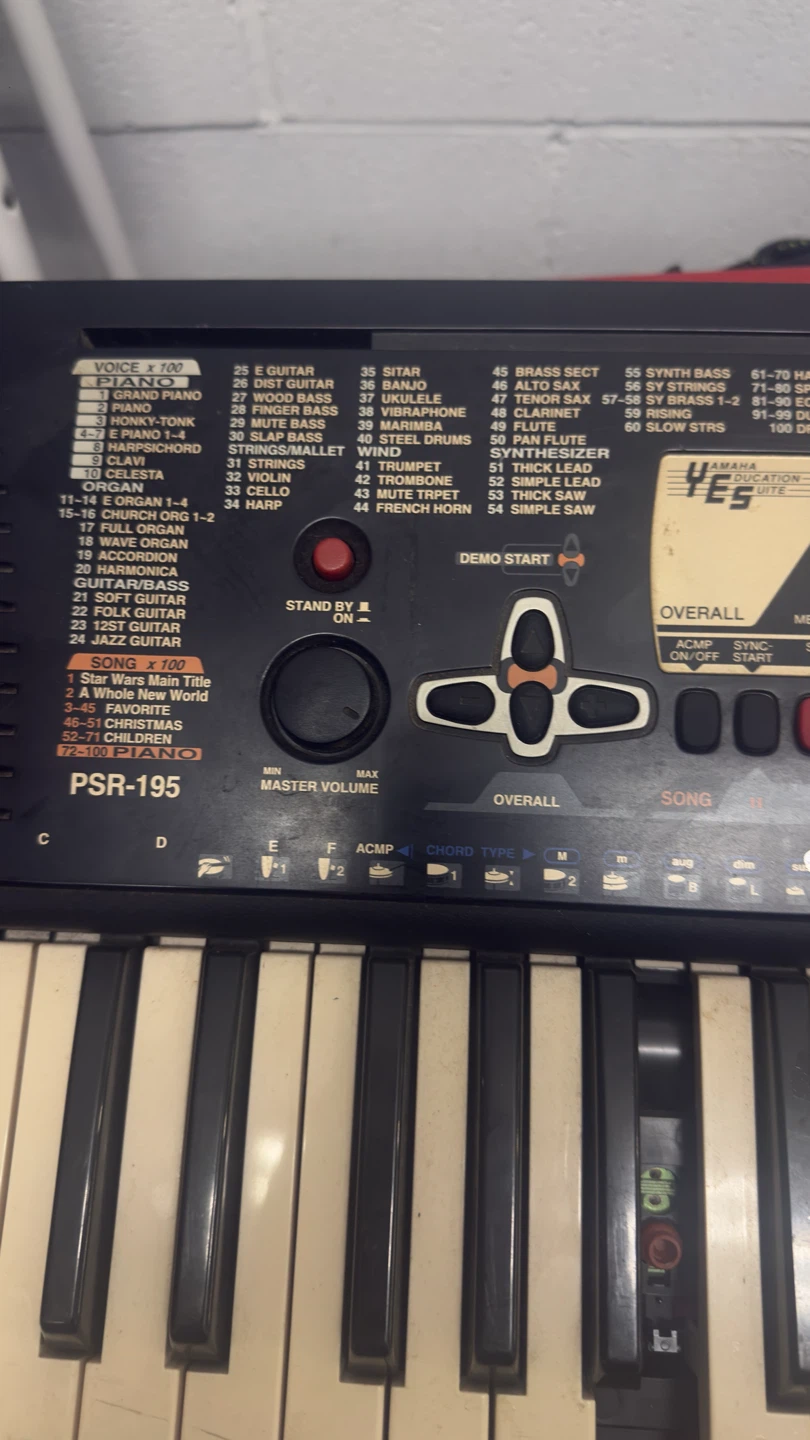 Yamaha PSR-195 Portable Keyboard - photo 3