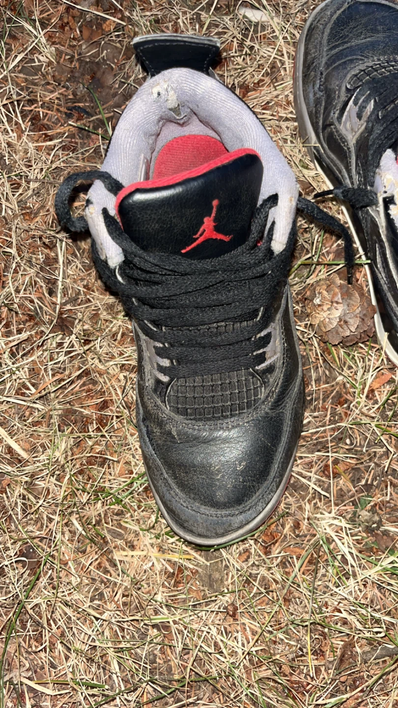 SIZE - 1 Youth - Air Jordan 4 Retro Shoes - very used - cheapish - photo 5
