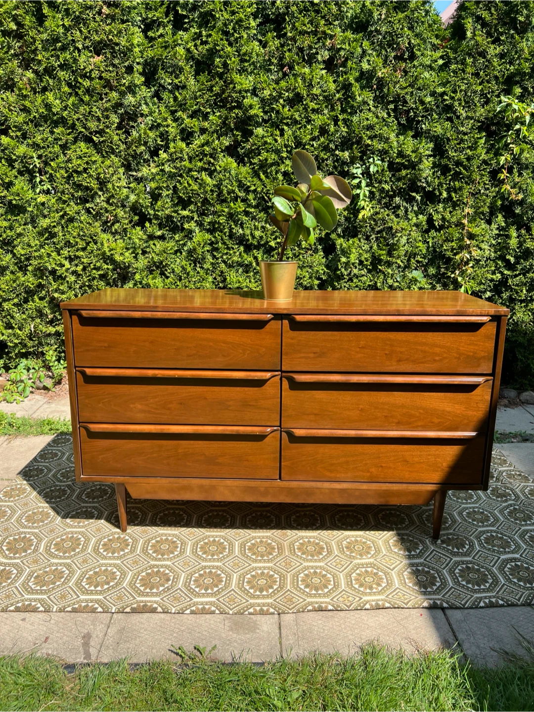 MCM Walnut Dresser by Vic Art - photo 2