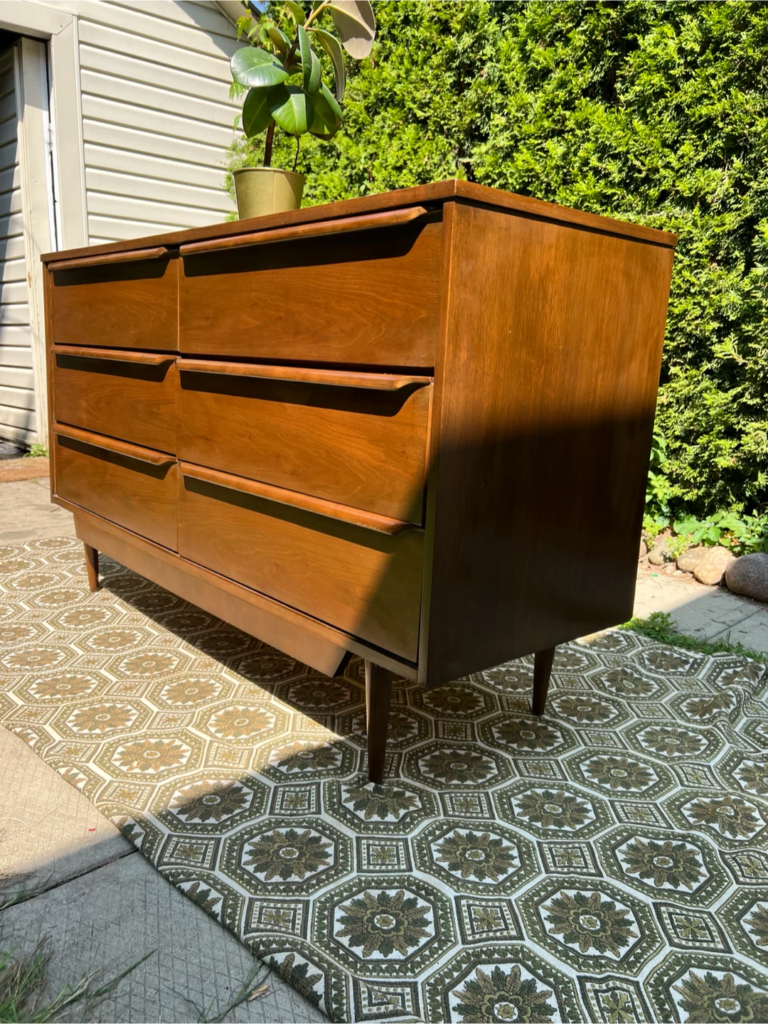 MCM Walnut Dresser by Vic Art - photo 4