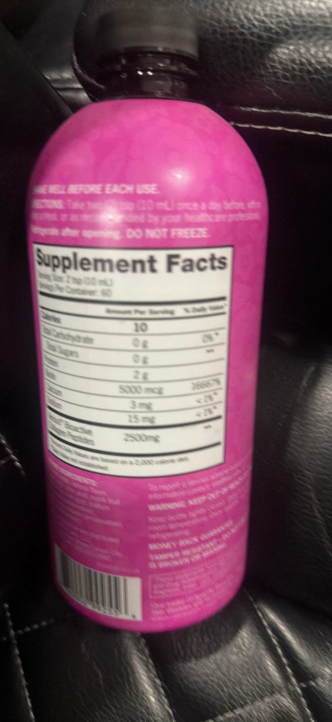 Zena Nutrition Liquid Collagen + Biotin Berry Flavor - photo 2