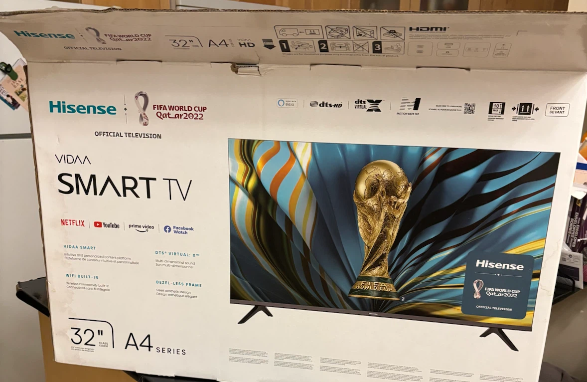Hisense 32" Smart TV - FIFA World Cup Qatar 2022 Edition