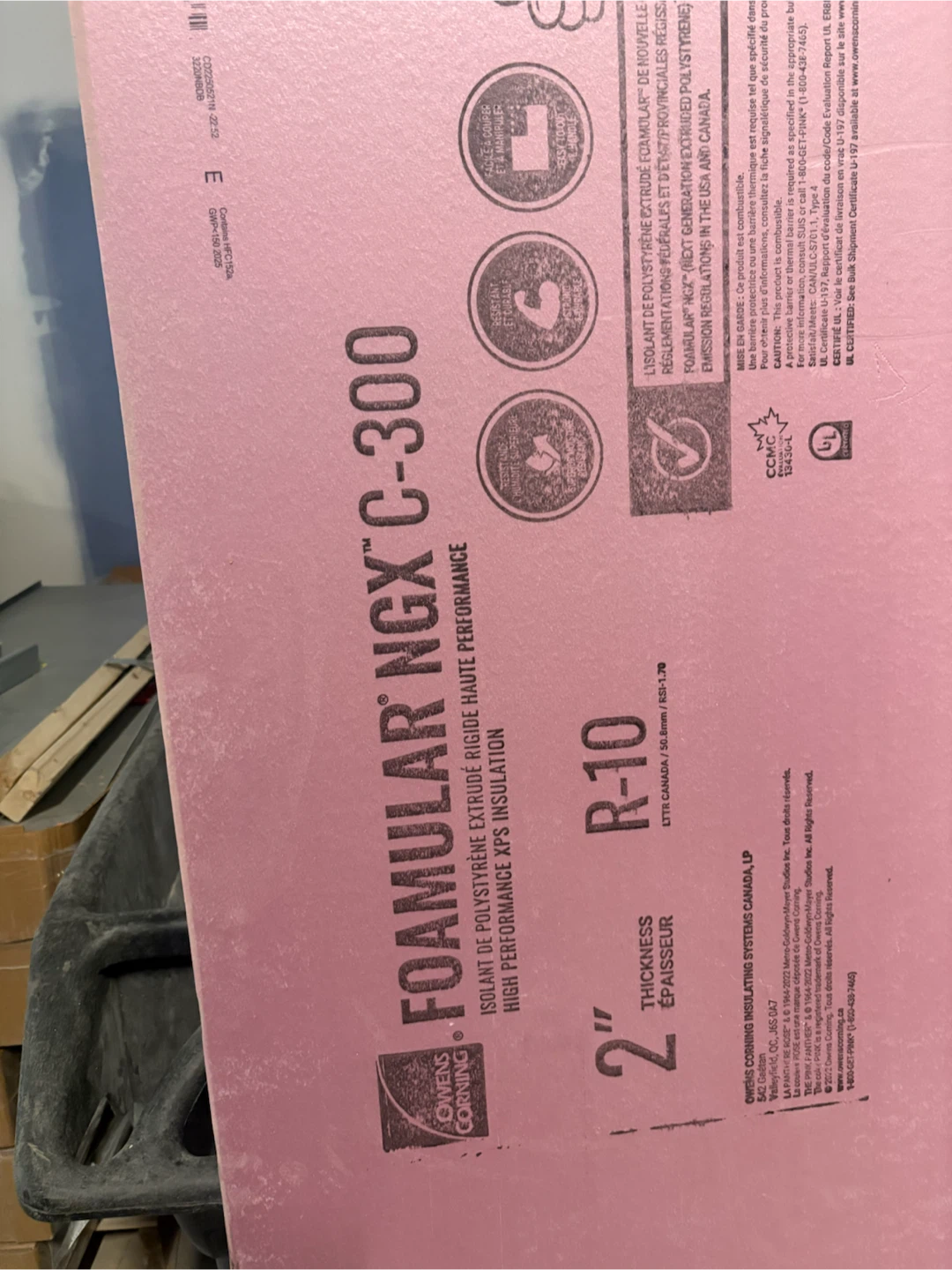 Owens Corning FOAMULAR NGX C-300 Insulation Boards - photo 5