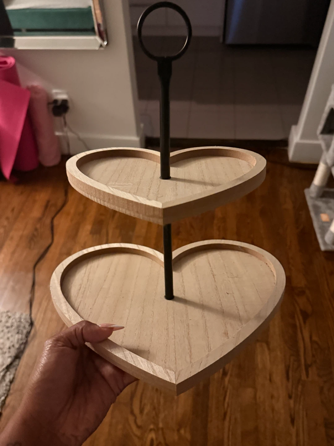 Heart Shaped Tiered Tray