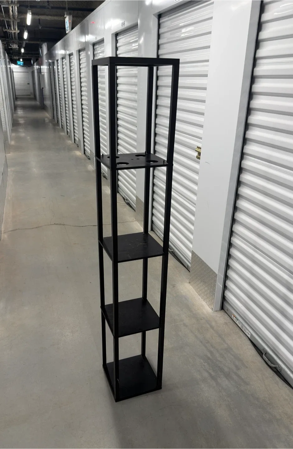 Tall Black 4-Tier Plant Stand / Display Shelf