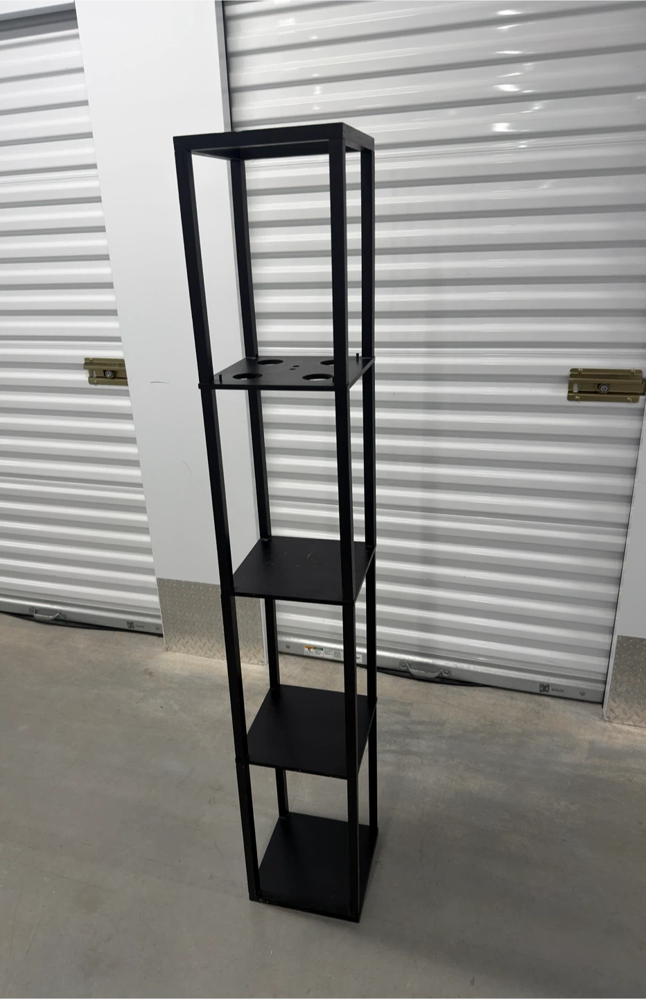 Tall Black 4-Tier Plant Stand / Display Shelf - photo 4