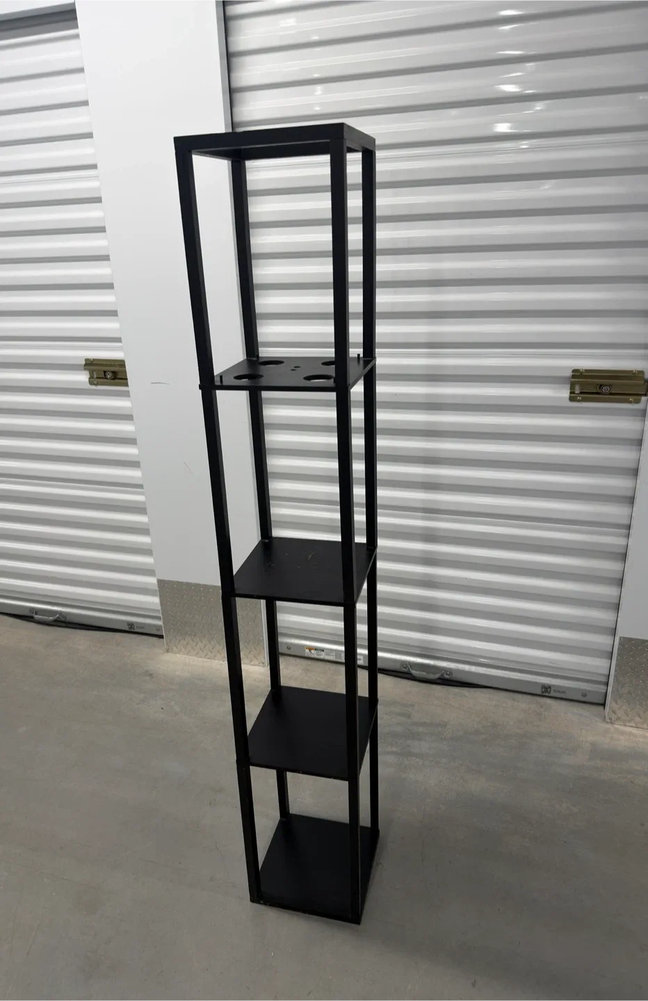 Tall Black 4-Tier Plant Stand / Display Shelf - photo 4