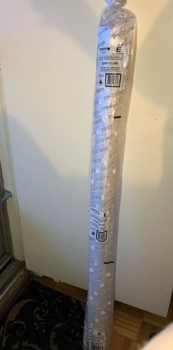 Polytarp Clear Plastic Sheeting