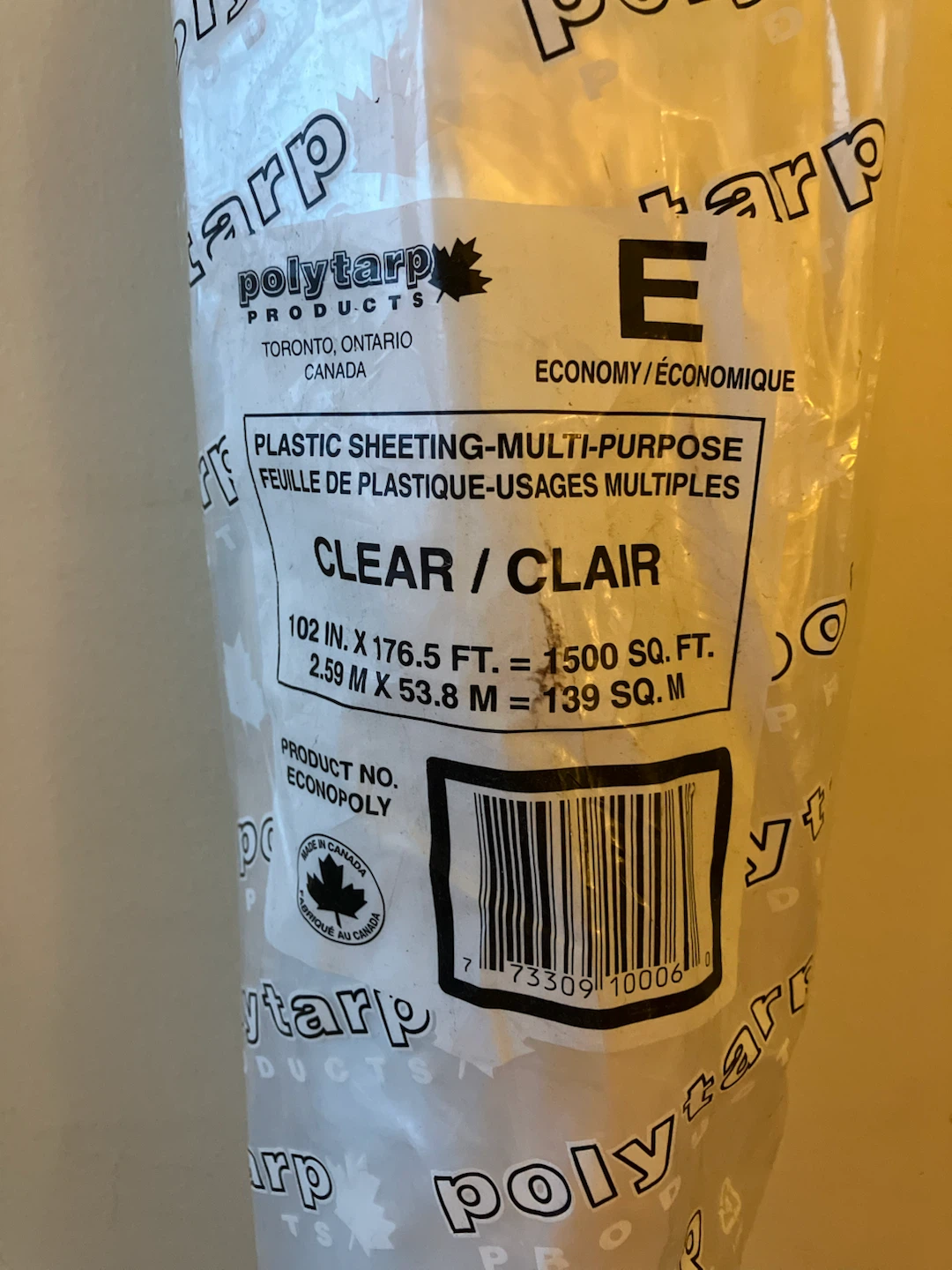 Polytarp Clear Plastic Sheeting - photo 2