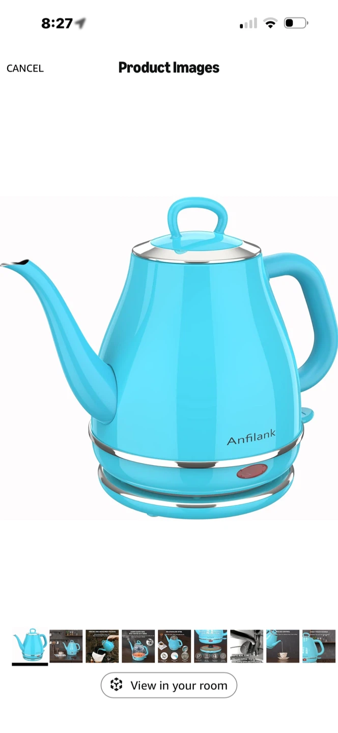 Anfilank 1.0L Coffee and Tea Kettle - photo 4