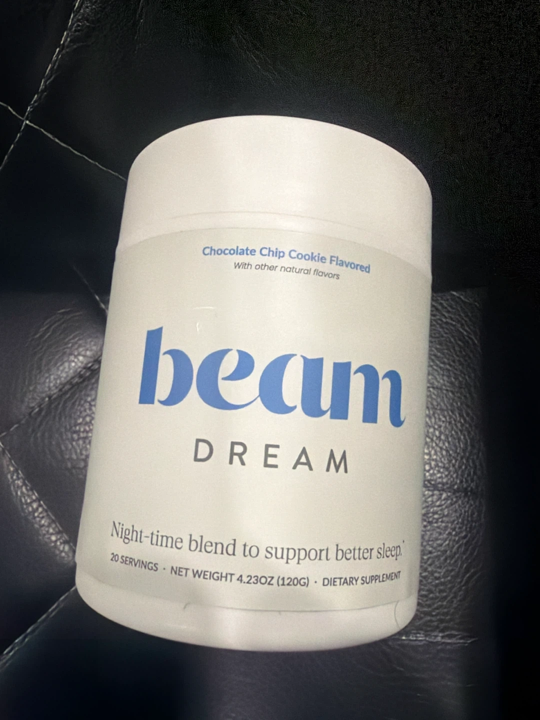Beam Dream Chocolate Chip Cookie Flavor Dietary Supplement