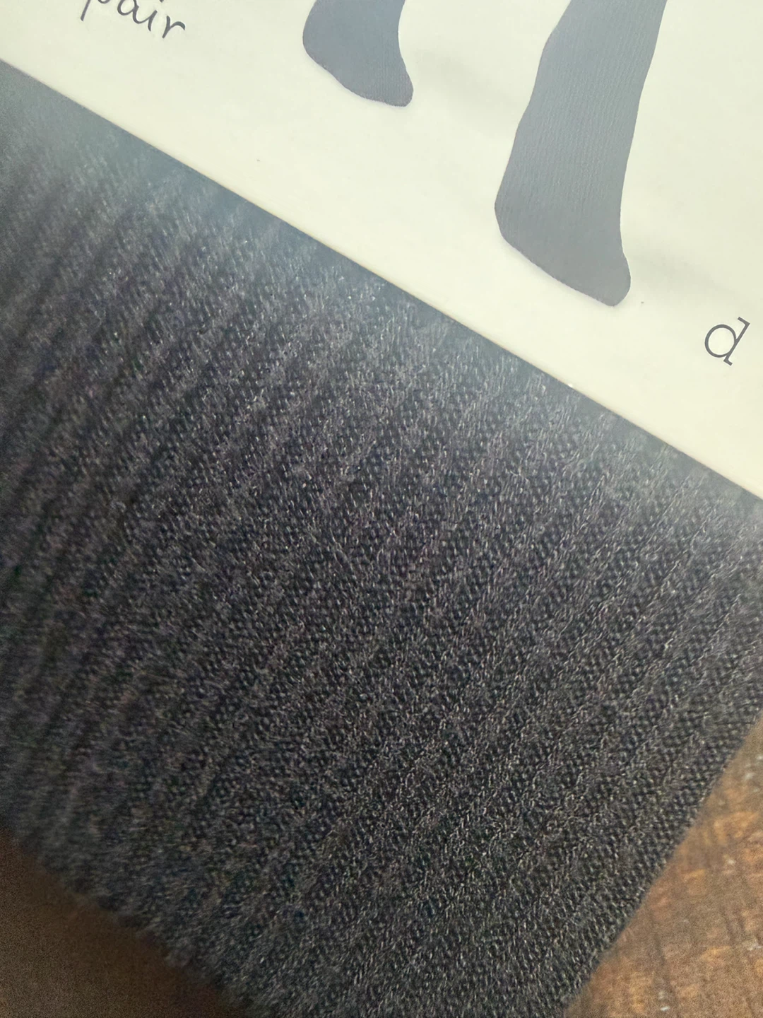 2 pairs! New in package A New Day Ribbed Sweater Tights s/m - photo 2