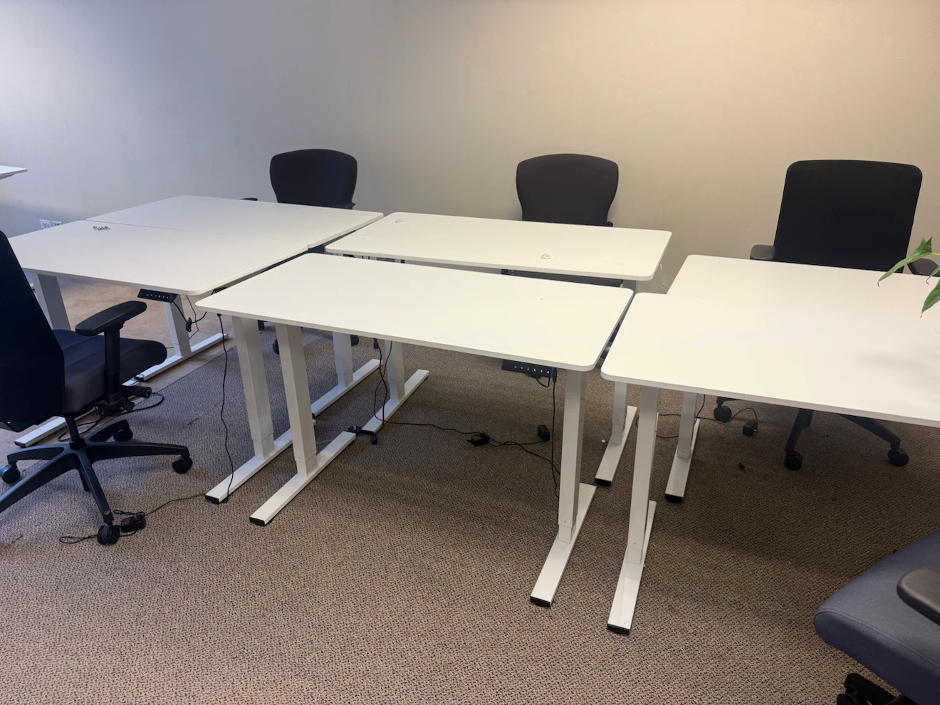 SELLING ALL 7 White Standing Desk!!!!!