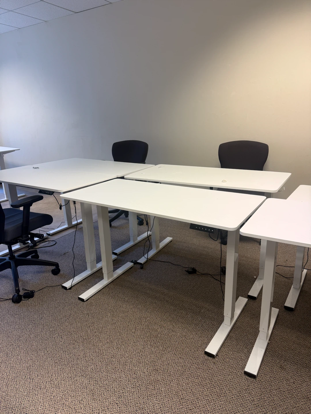 SELLING ALL 7 White Standing Desk!!!!! - photo 2