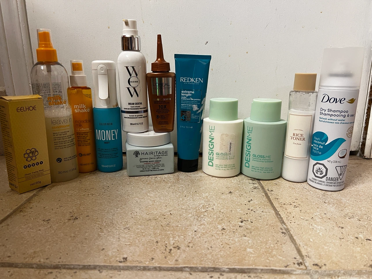 Assorted Hair and Skin Care Products