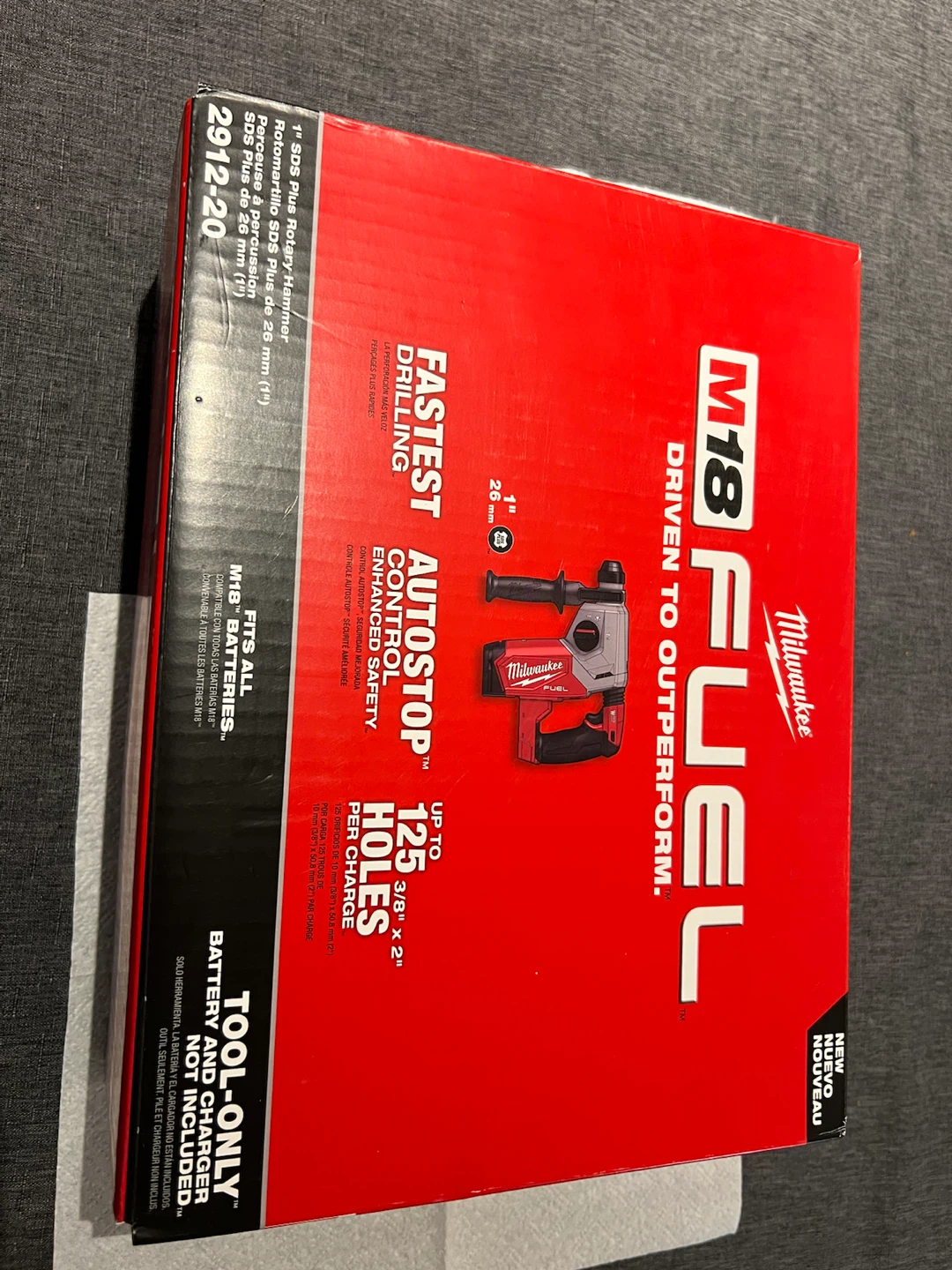 Milwaukee M18 Fuel SDS Hammerdrill