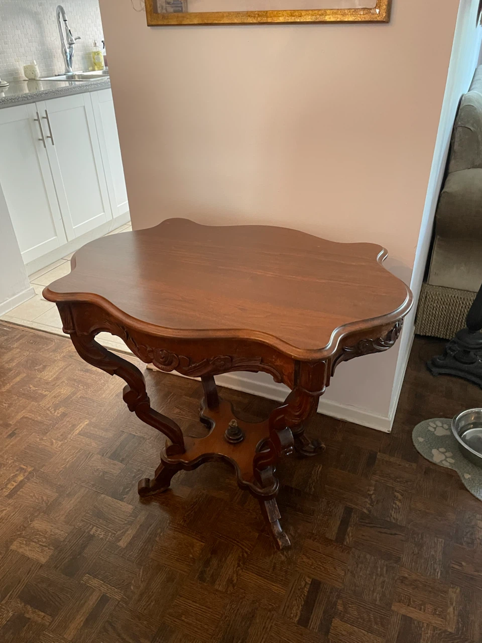 Vintage Wooden Side Table