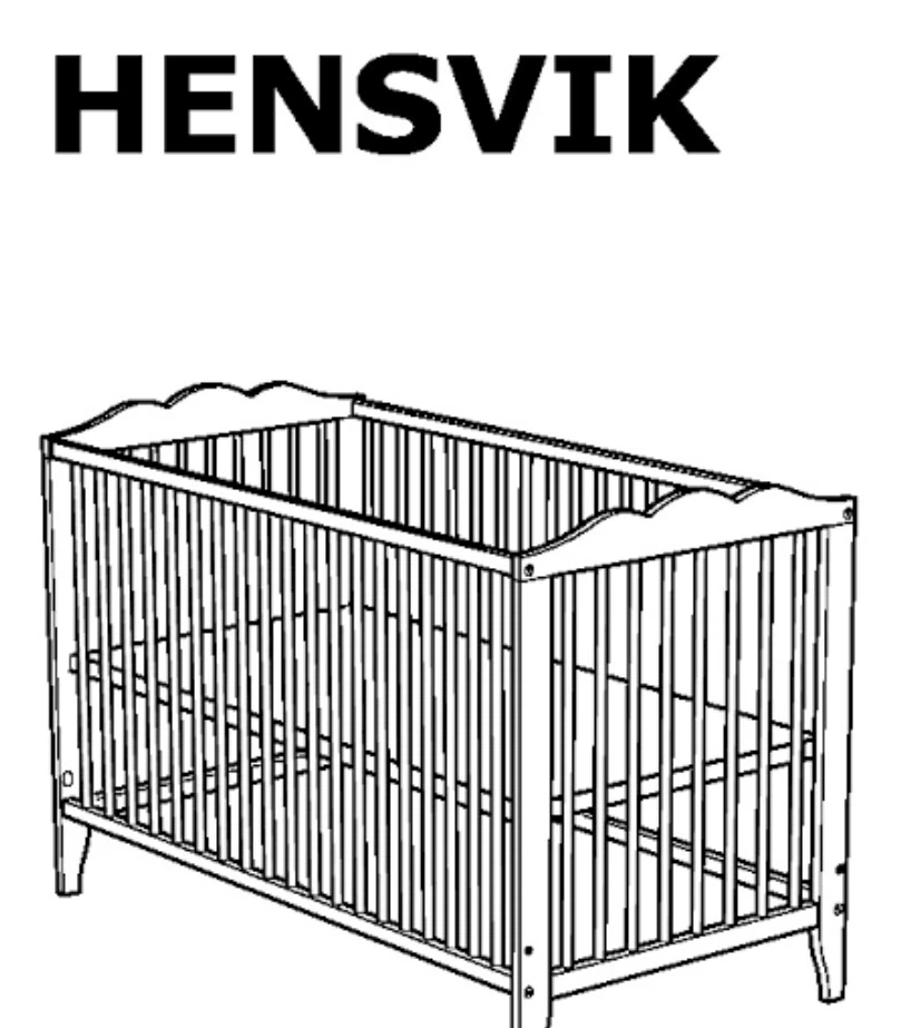 IKEA HENSVIK Crib - photo 4