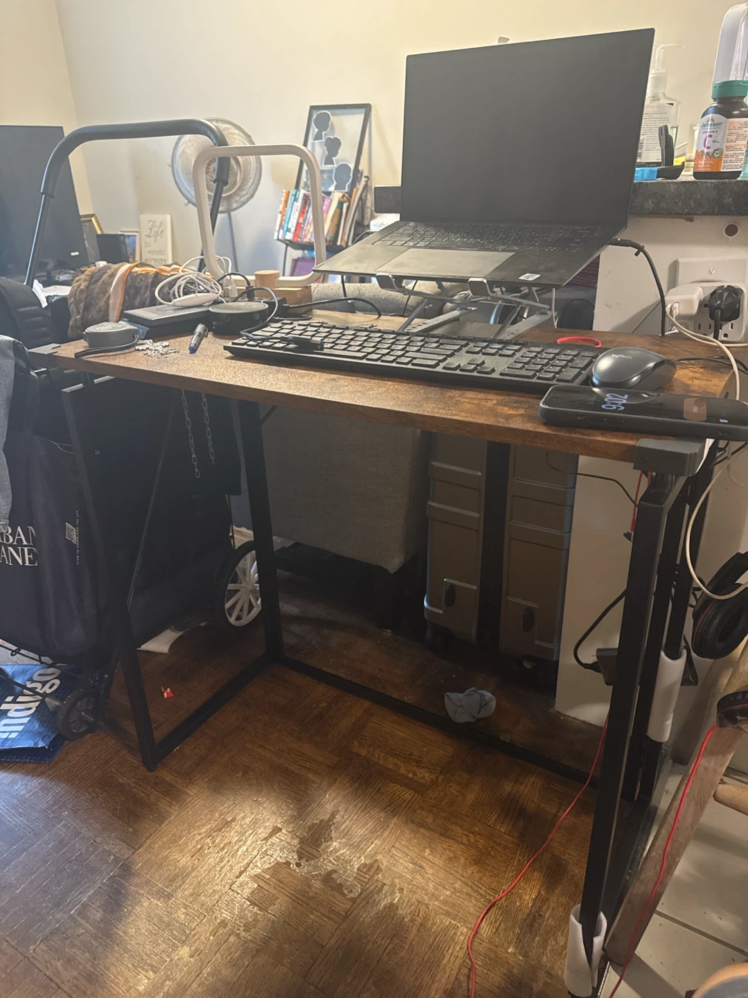 Non Assembly Foldable Home Computer desk - photo 2