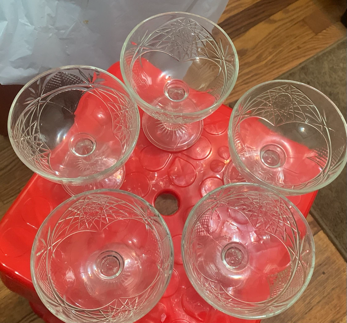 Set of 5 Glass Dessert Bowls - photo 2