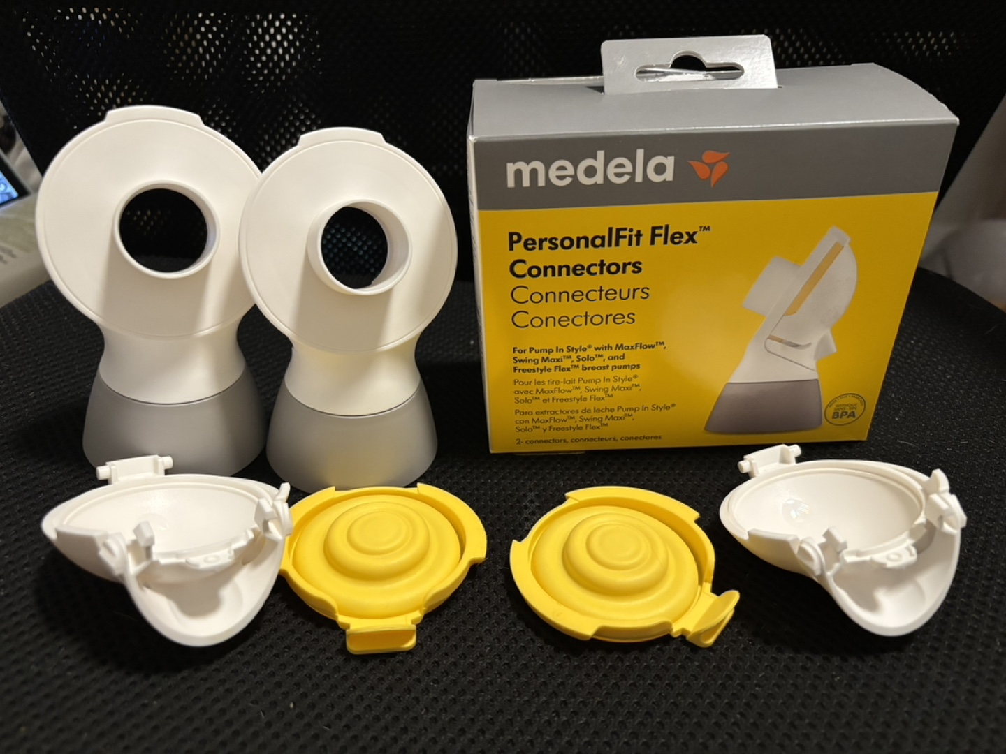 Medela PersonalFit Flex Connectors - 2 Count