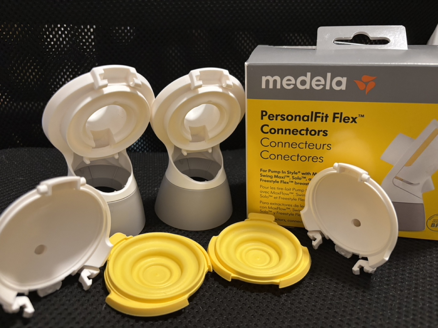 Medela PersonalFit Flex Connectors - 2 Count - photo 2