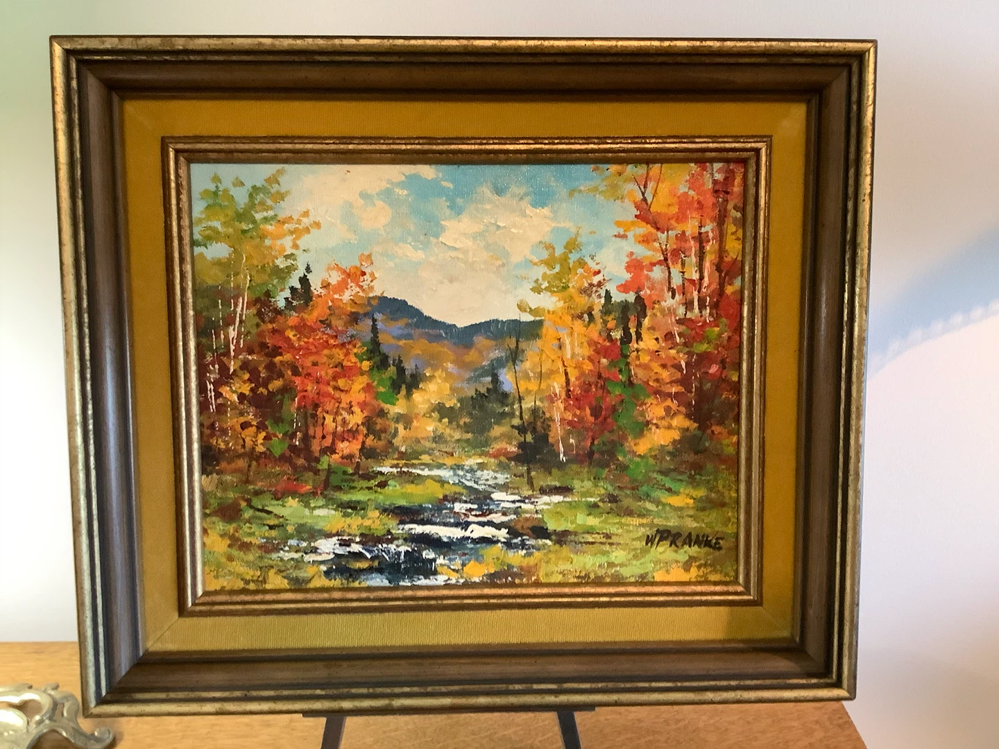 Vt Landscape Oil Ptg by Cdn Artist W. Pranke 🐞