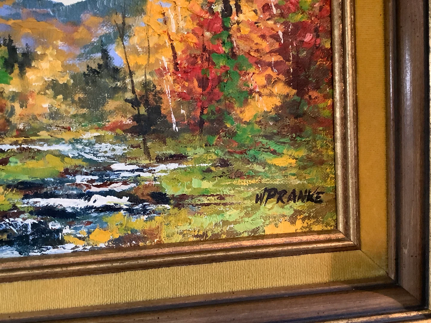 Vt Landscape Oil Ptg by Cdn Artist W. Pranke 🐞 - photo 2