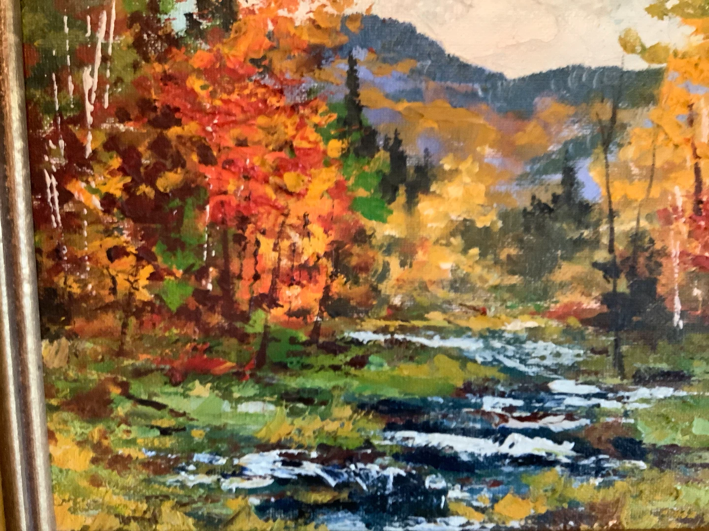 Vt Landscape Oil Ptg by Cdn Artist W. Pranke 🐞 - photo 3