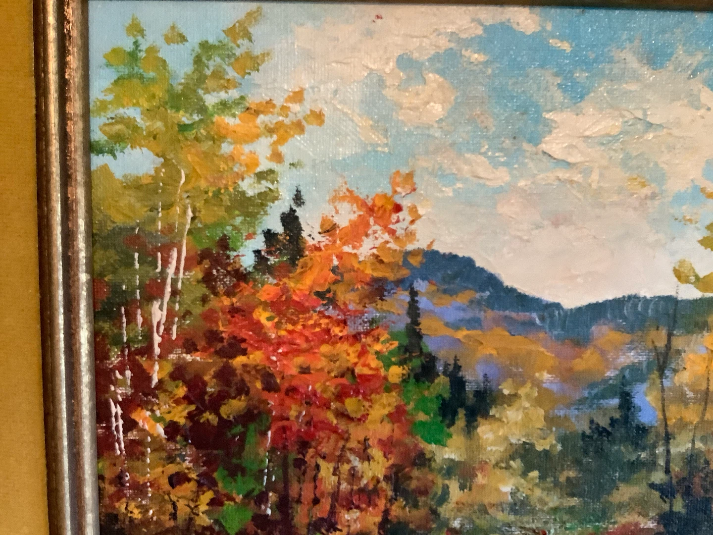 Vt Landscape Oil Ptg by Cdn Artist W. Pranke 🐞 - photo 4