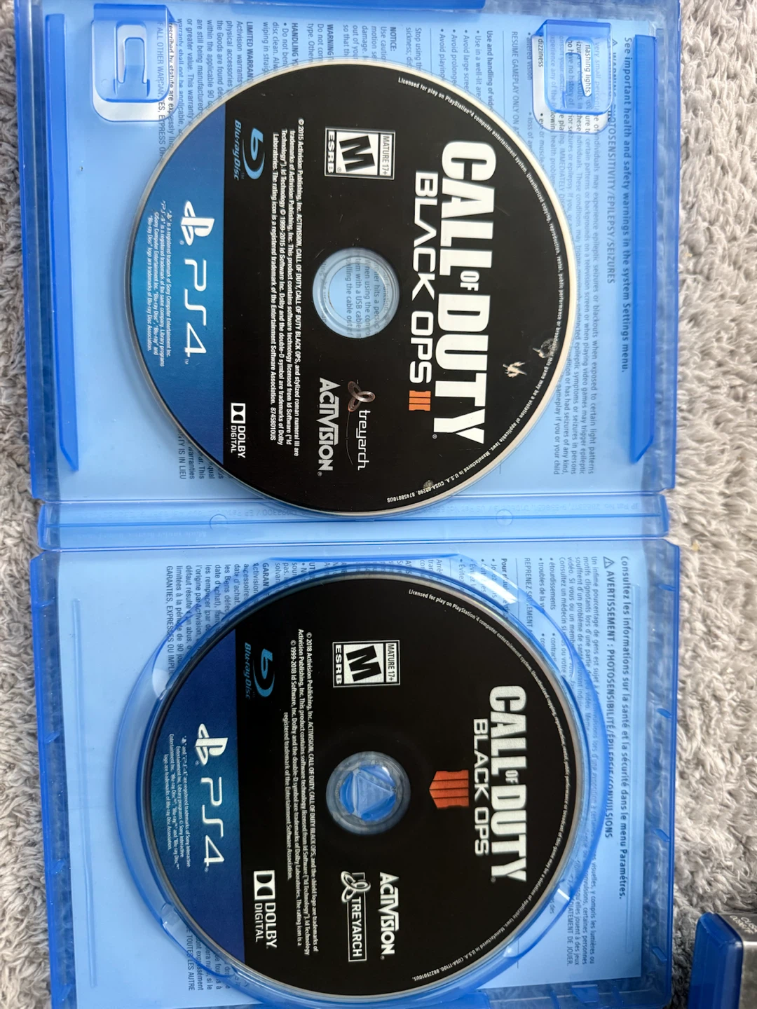 Call of Duty Black Ops 3 & 4 PS4 Games Bundle - photo 2