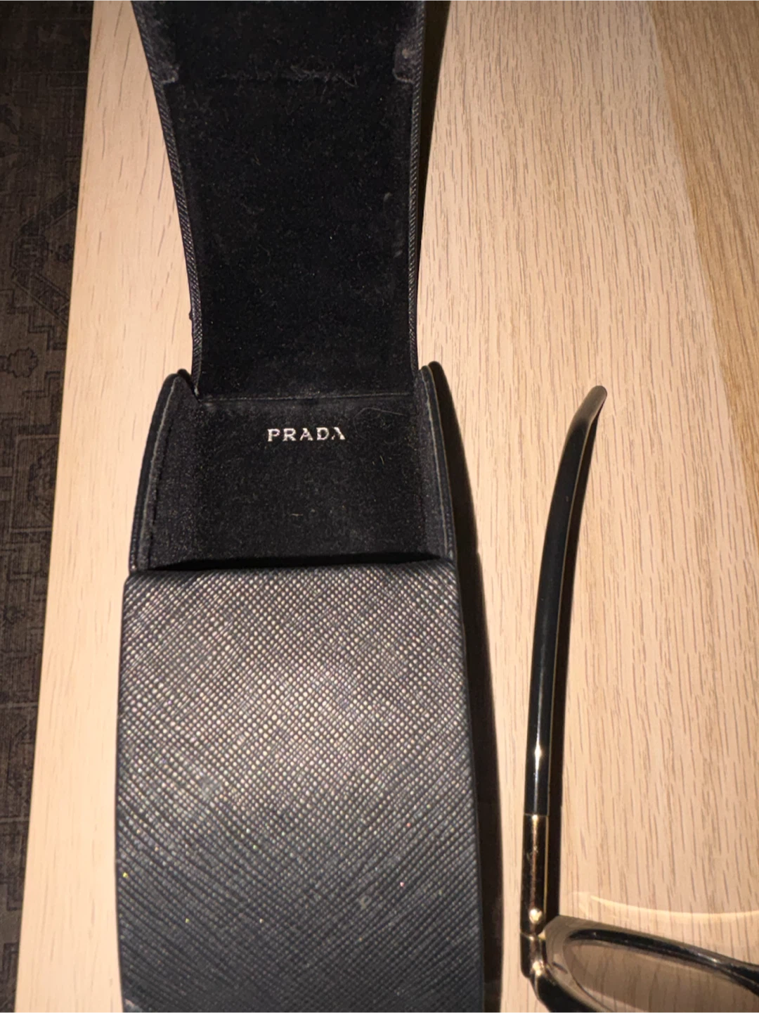 Prada Black Sunglasses with Case
