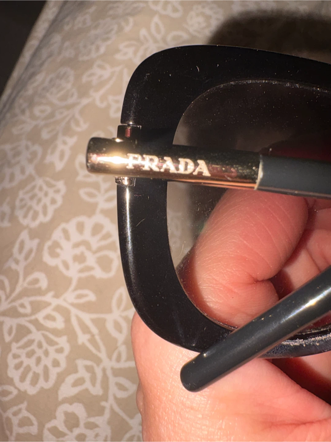 Prada Black Sunglasses with Case - photo 2