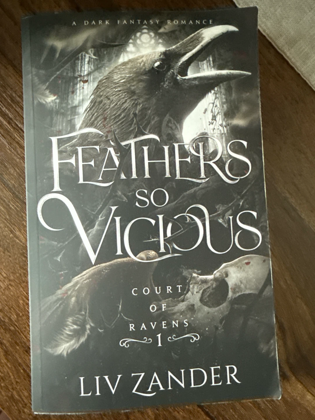 Feathers So Vicious Book by Liv Zander
