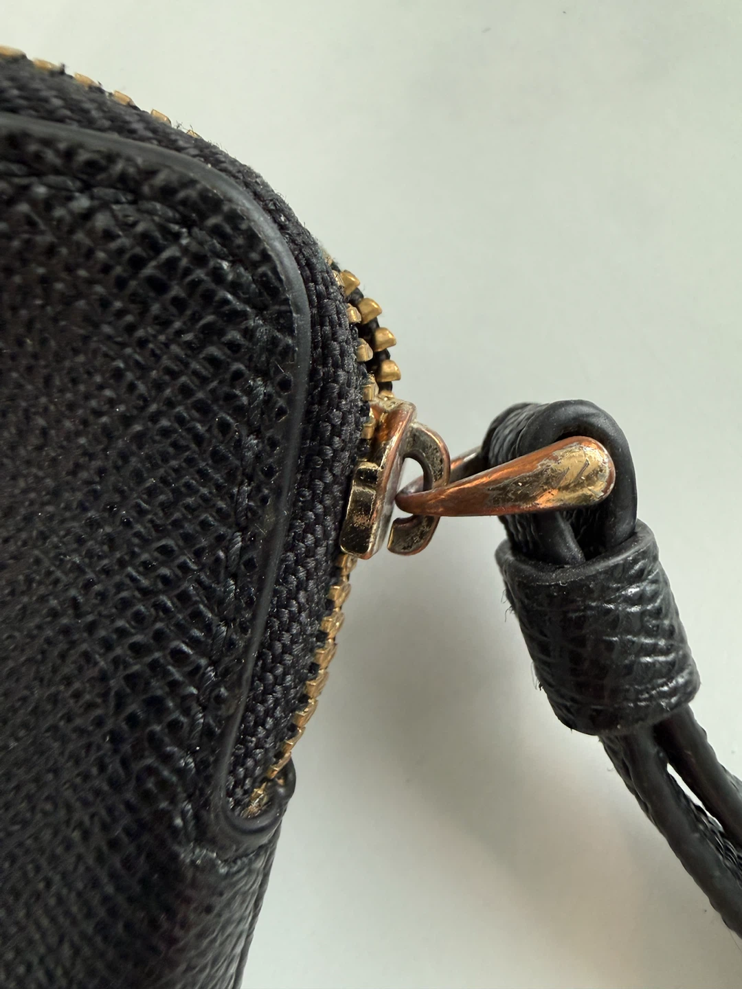 Coach Black Leather Wristlet - photo 5