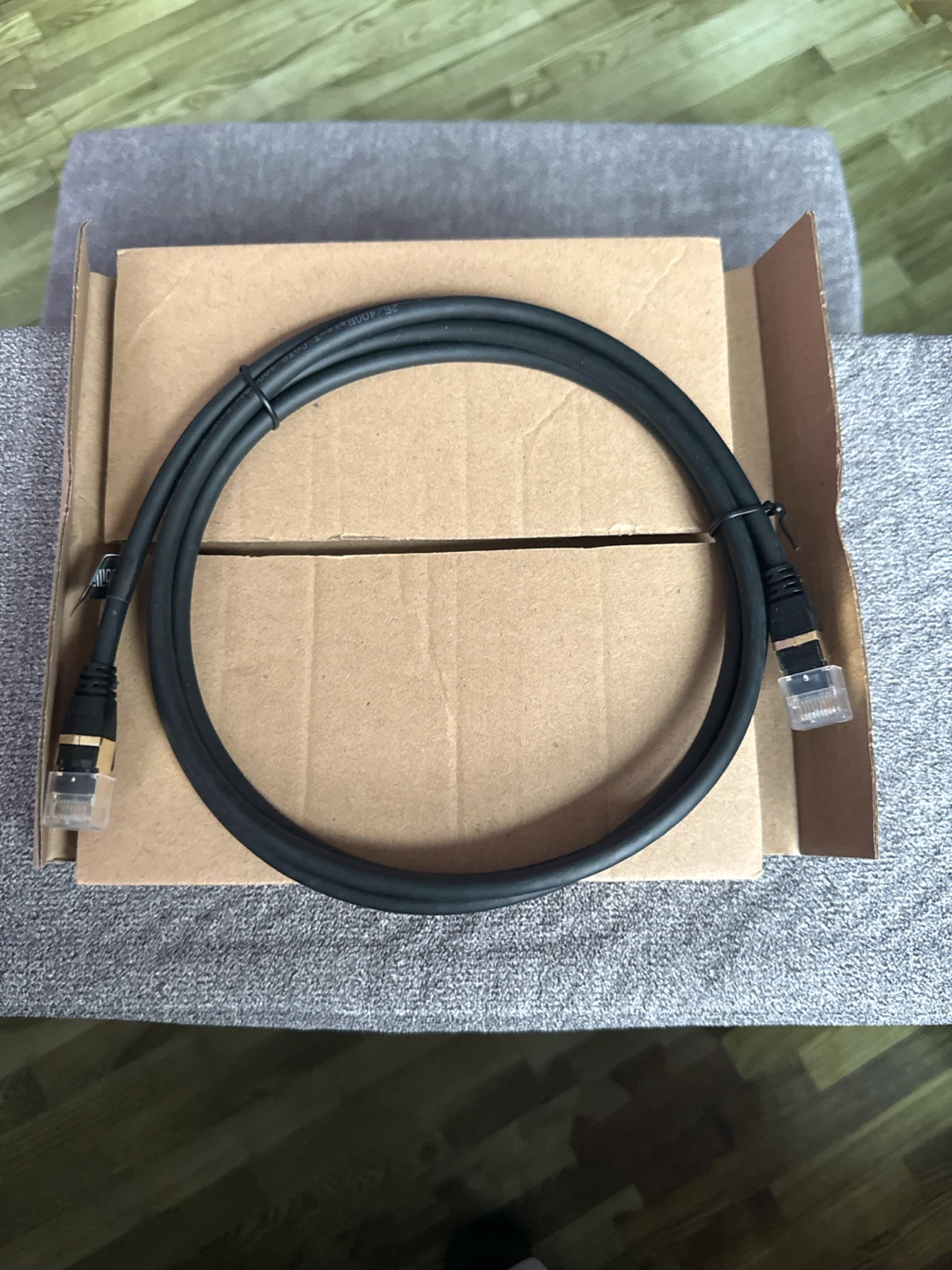 Black Ethernet Cable