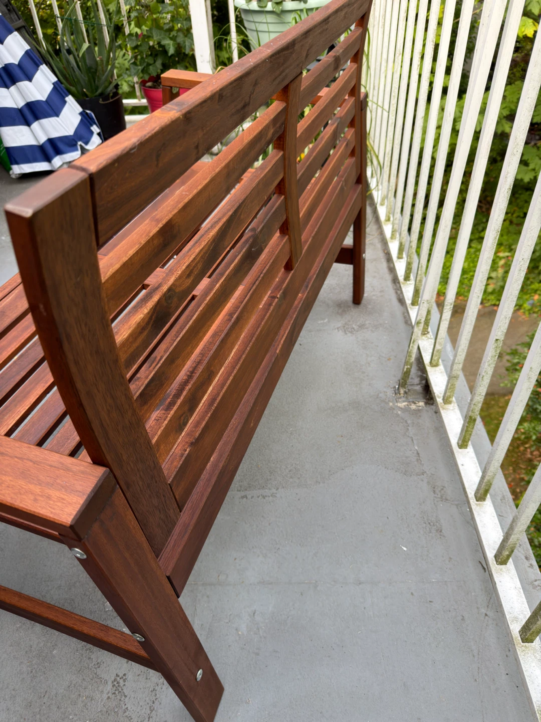Wooden Outdoor Bench - photo 3