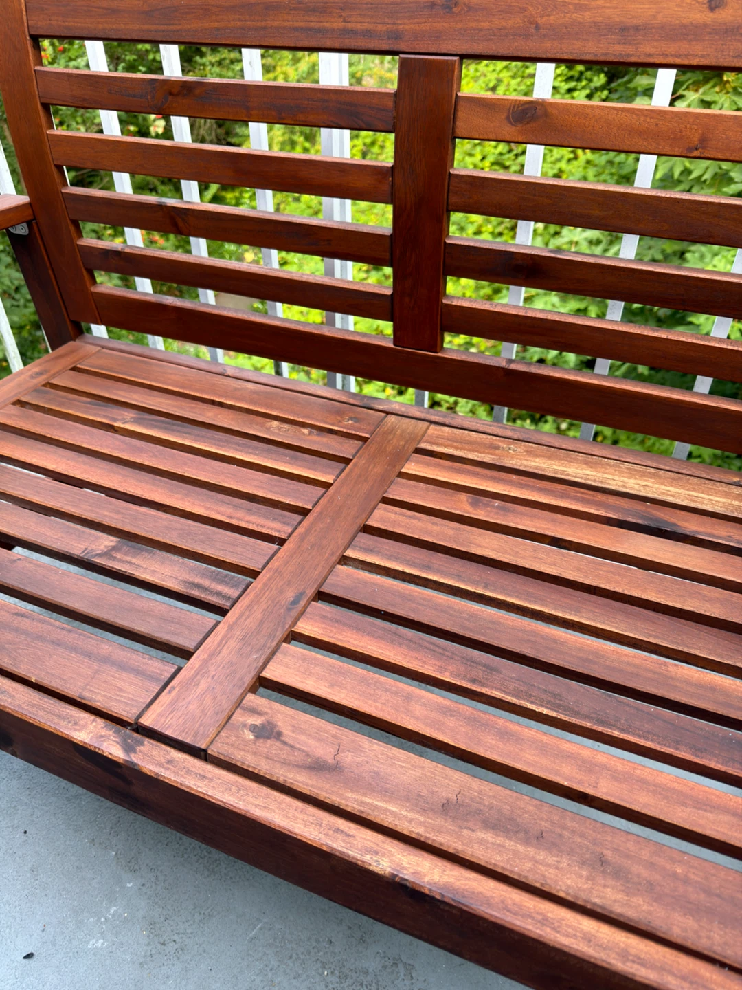 Wooden Outdoor Bench - photo 4