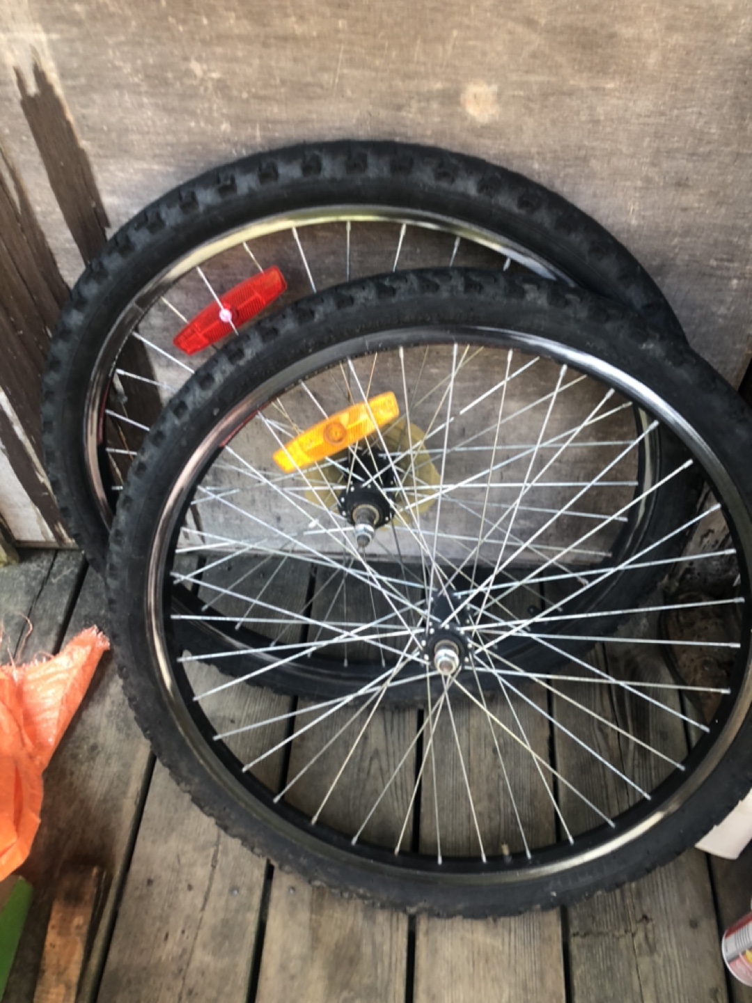 24-inch Bicycle Wheels (15$ each)
