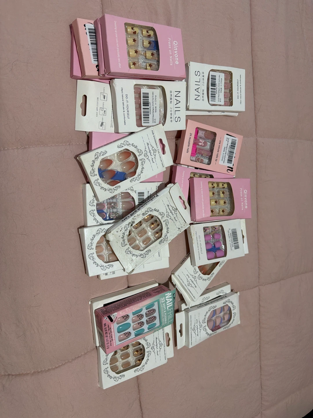 Assorted Press On Nails Lot selling all  for 50 dollars