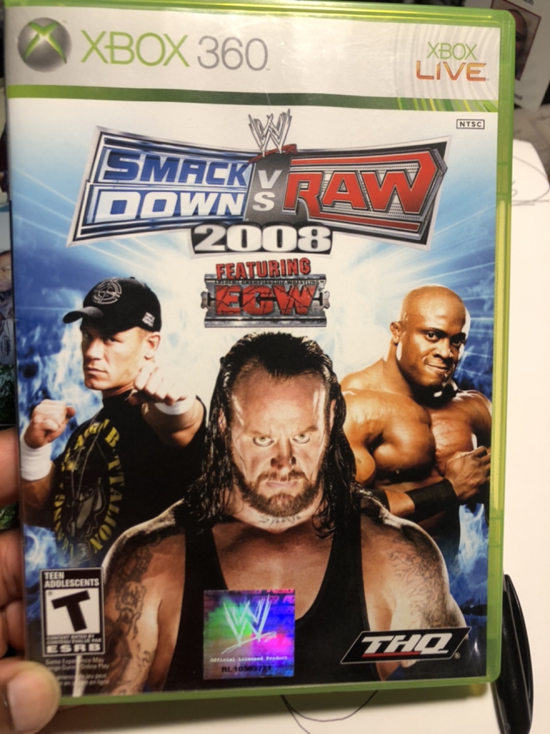 Xbox 360 WWE SmackDown vs. Raw 2008