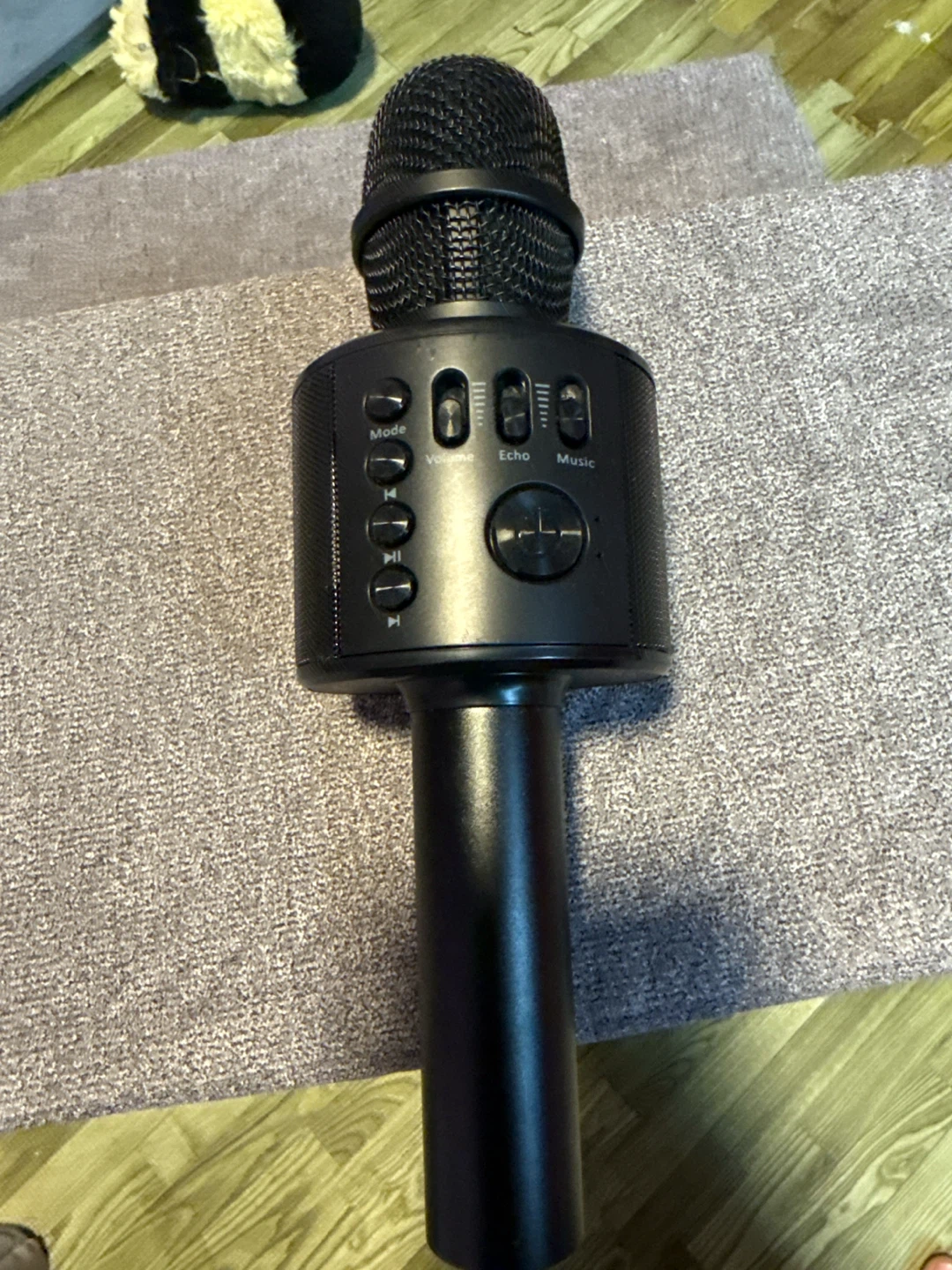 Black Karaoke Microphone